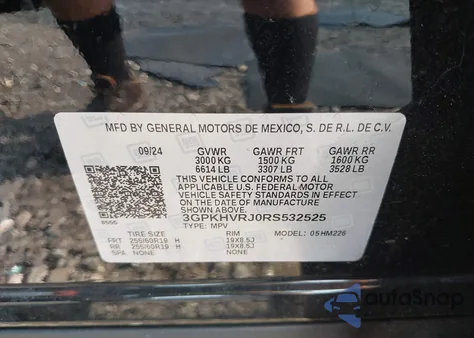 2024 Honda Prologue Ex from USA, damaged, VIN 3GPKHVRJ0RS532525